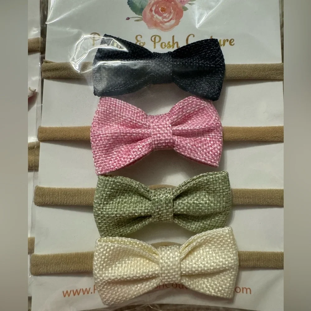 Baby Toddler Girls Hair Bows 3 Different Packs